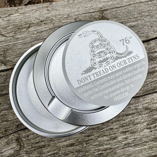 Metal Zyn Can - Etsy