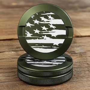 Custom Metal Pouch Can | Custom Engraved Tin | Gift for Him | Metal Snus Can | Nicotine Pouch Storage | The Banner Edition