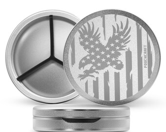 フランスヴィンテージ】アルミ製のベビーパウダー缶 フランス