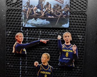 Indiana Fever Crossing the Delaware Magnet/Sophie Cunningham Magnet