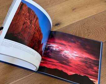 Libro de arte, fotografía, cultura e historia de 1984: Paisajes de Arizona (Tapa dura)