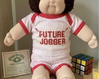 Vintage 1983 soft sculpture Cabbage Patch Kid doll - the little