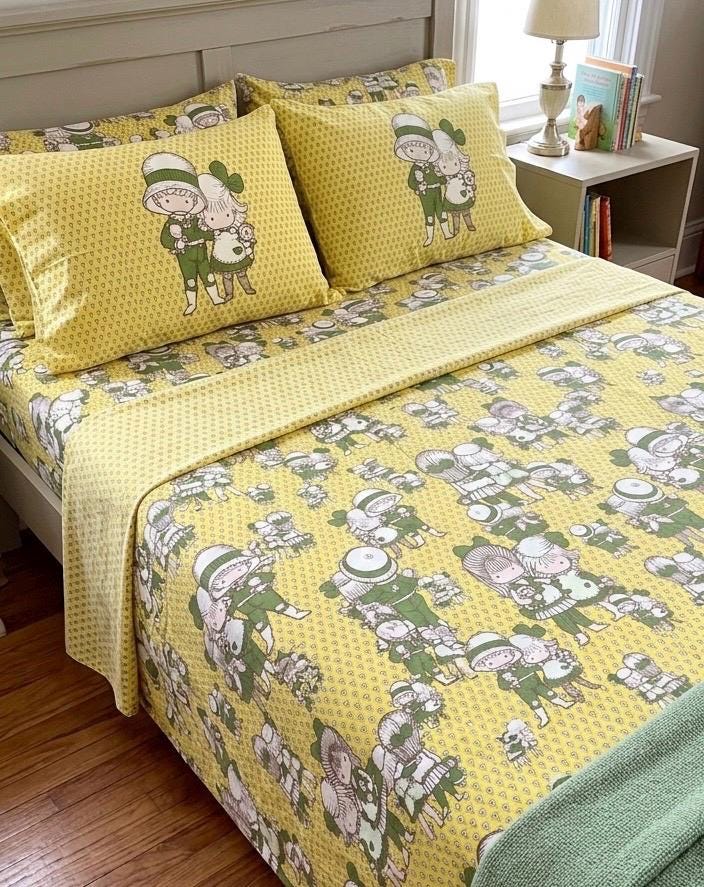 ホリーホビーベッドカバー Holly hobbie bed set - Etsy 日本