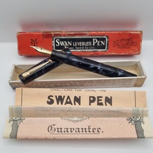 ヴィンテージ Mabie Todd Swan 3130ーフレックスnib Swan Mabie Todd