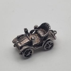 Vintage Sterling Silver, Car, Charm. 1970&#39;s.