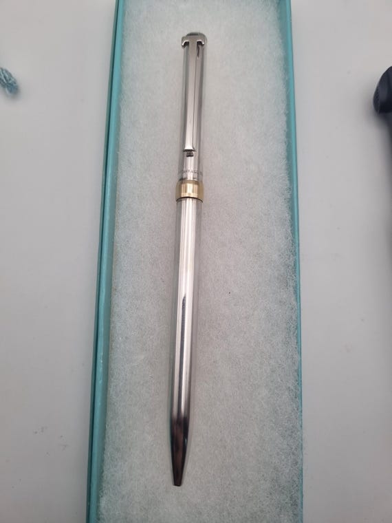 Classic, Vintage 1970s/80s Tiffany & Co. Executive T-clip Pen