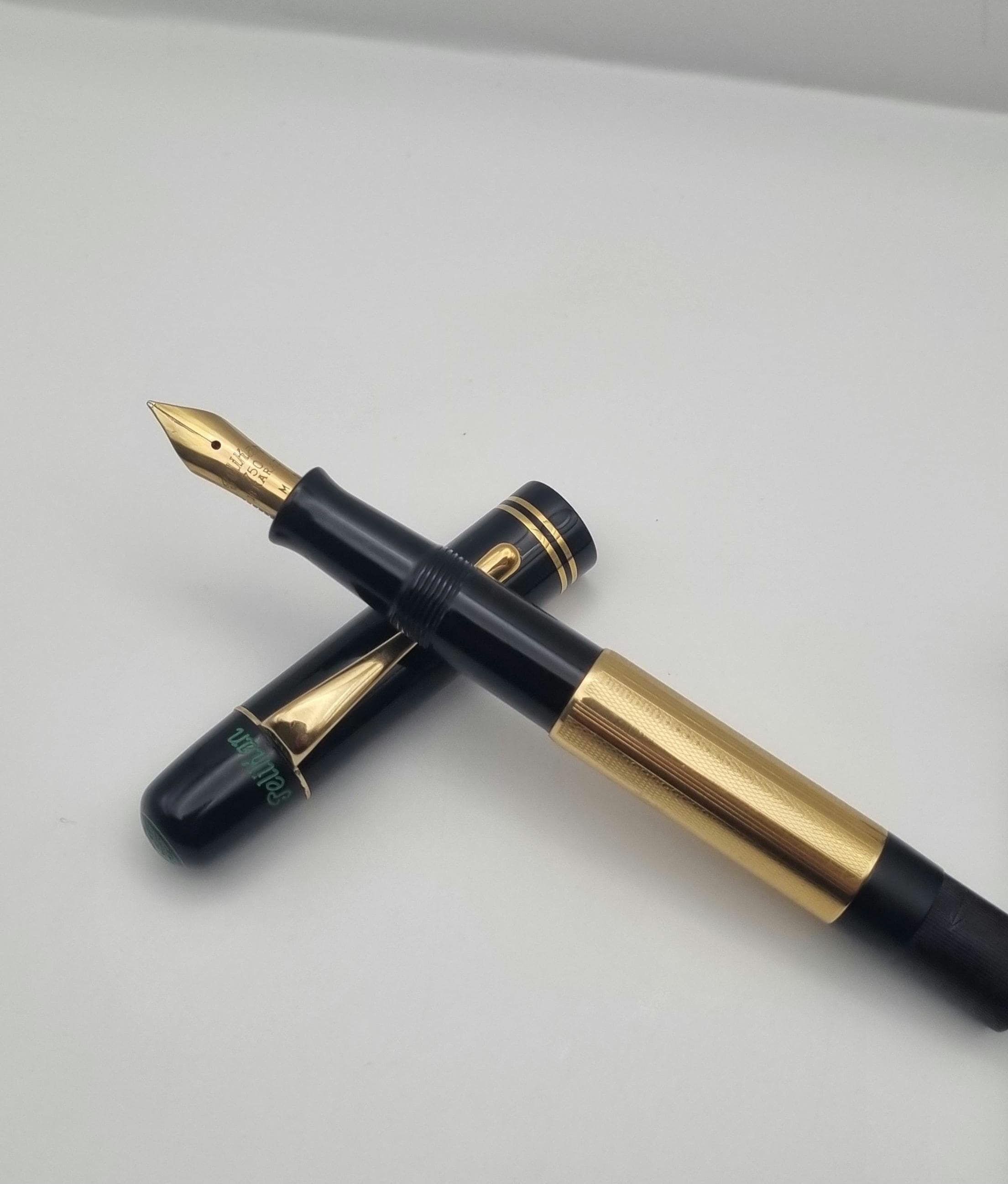 ペリカン Pelikan 100N グリーンマーブル　14k M相当 ペリカン Pelikan 100N グリーンマーブル 14k M相当 ペリカン 100N