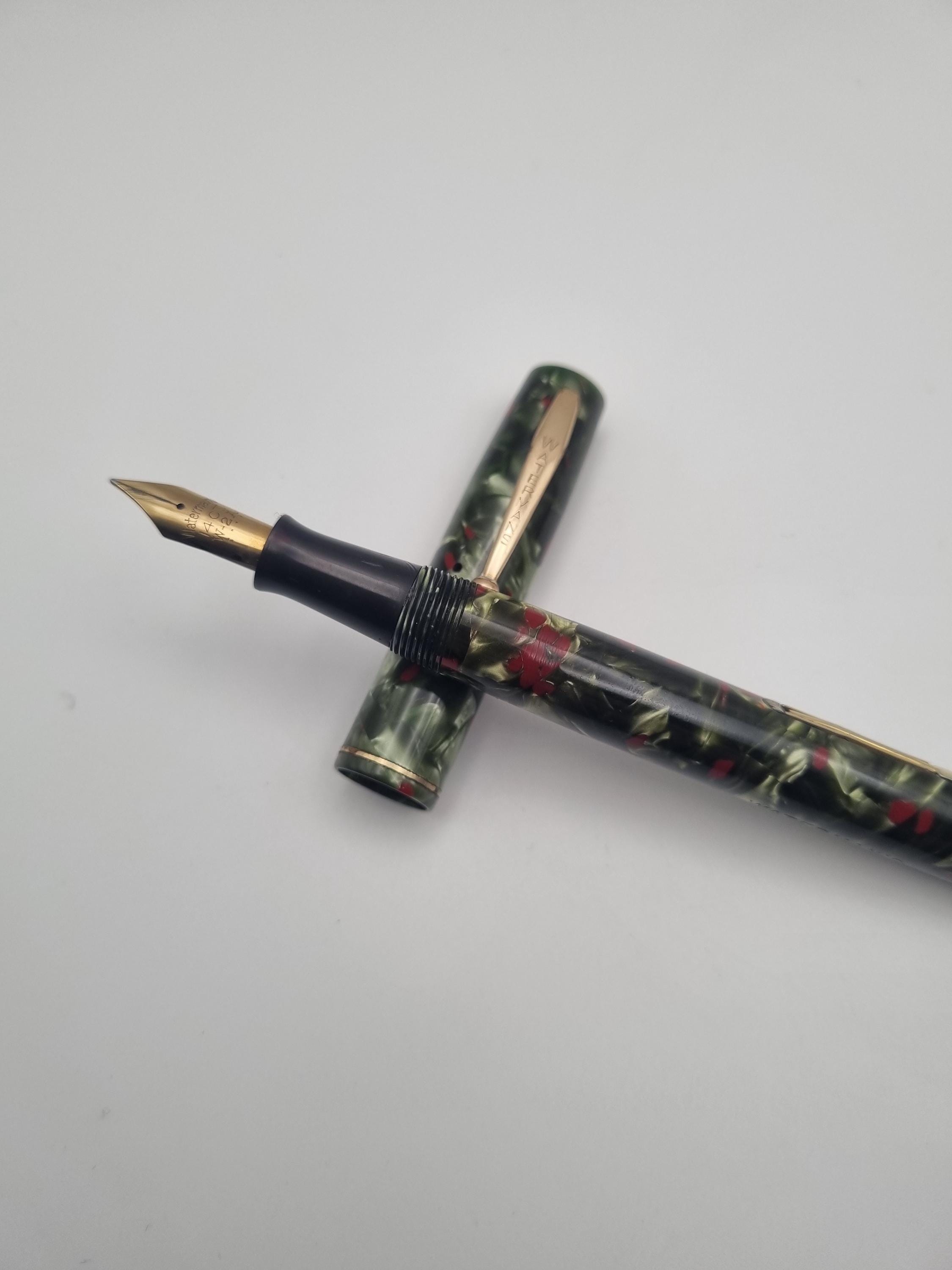 Stylo Plume Vintage Années 1930 Art Déco - Occasion - Écriture Ancienne - Sans Marque