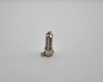 Vintage Sterling Silver Miners Lamp Charm 1960's