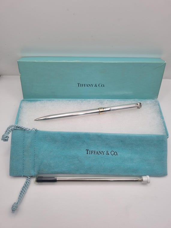 Classic, Vintage 1970s/80s Tiffany & Co. Executive T-clip Pen