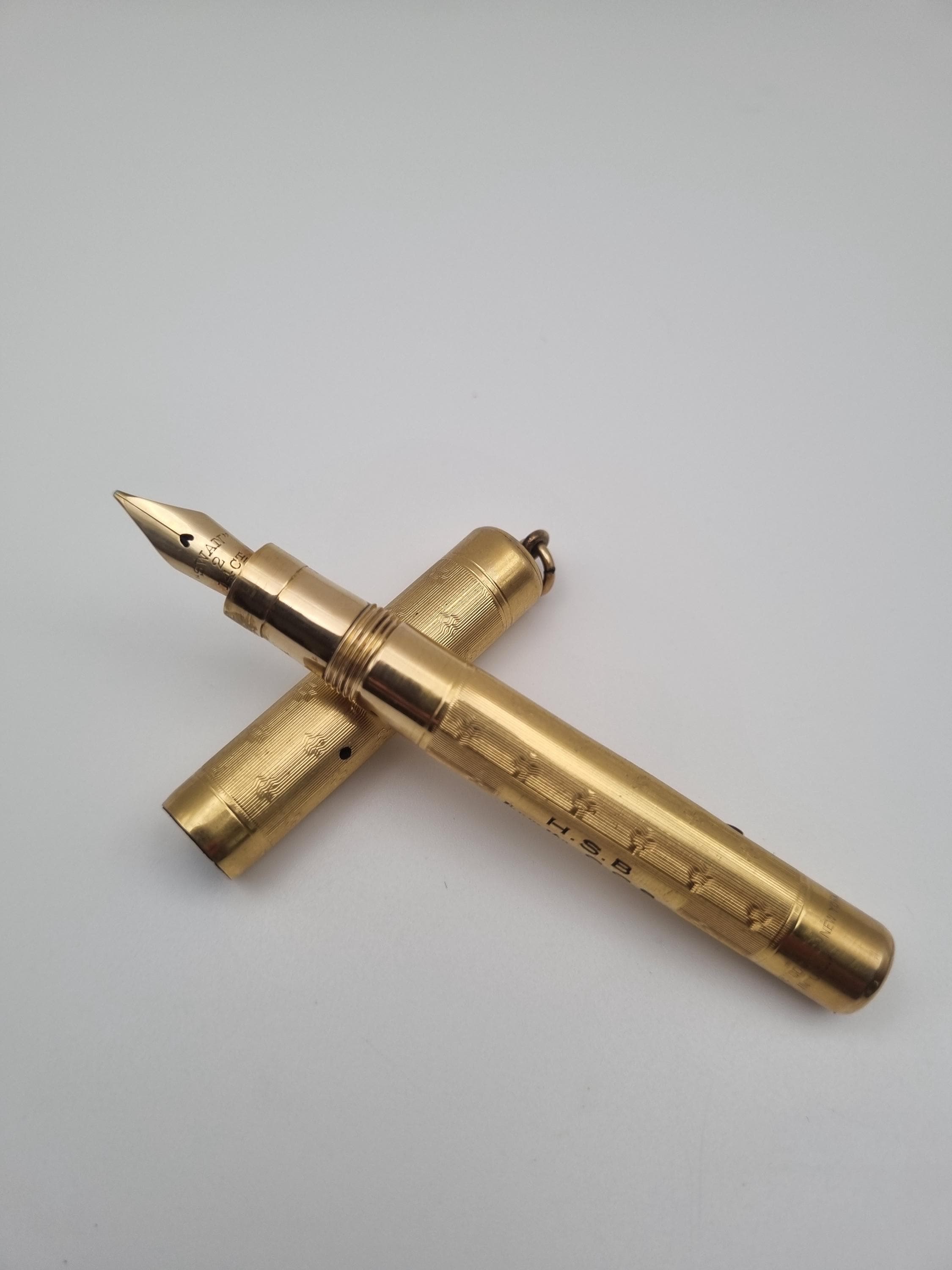 ペ*タ様 ヴィンテージ Mabie Todd 14K 万年筆 Vintage Mabie Todd Swan Gold Filled Overlay Fountain Pen | eBay