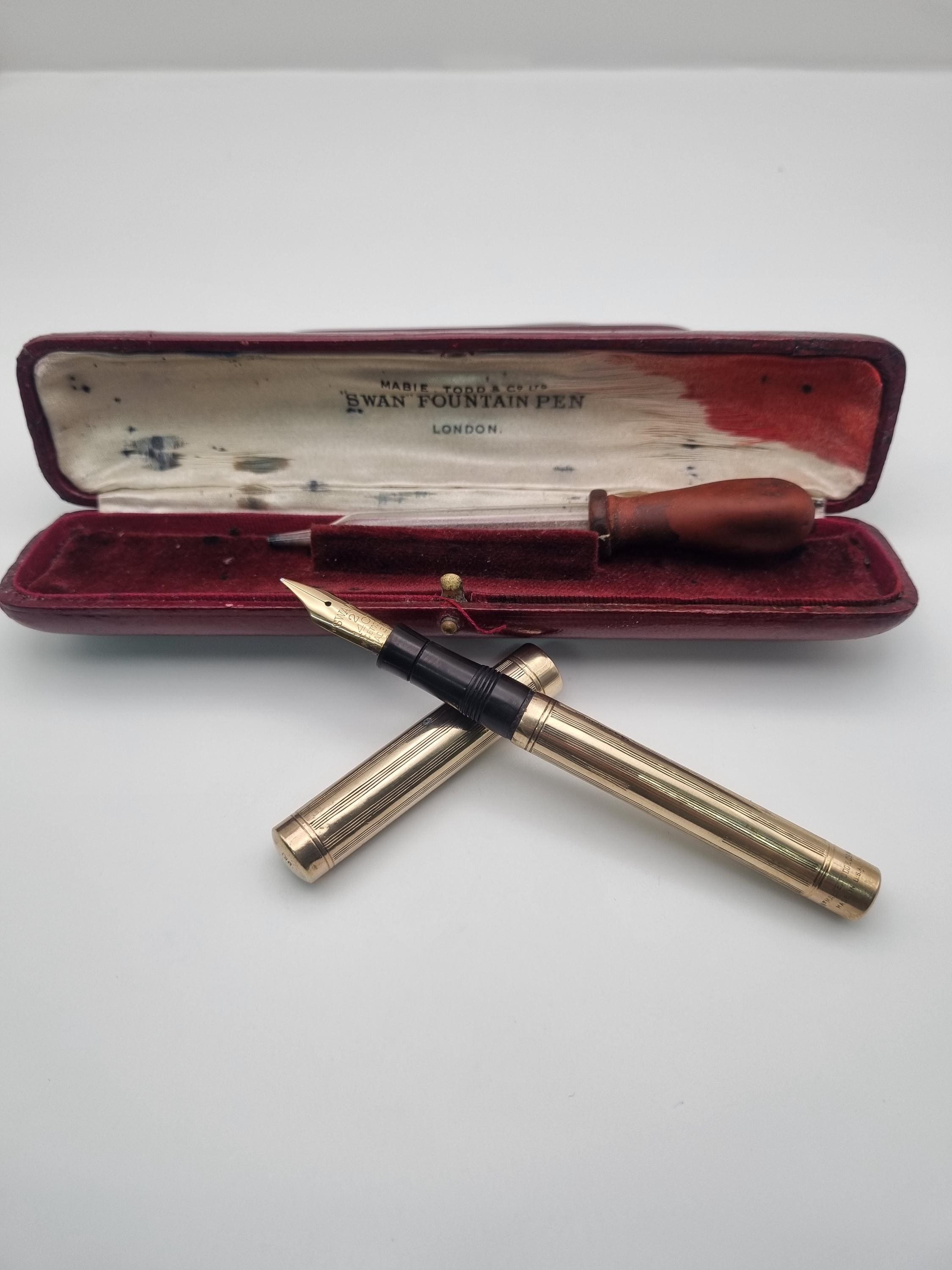 Mabie Todd Swan Pen - Etsy