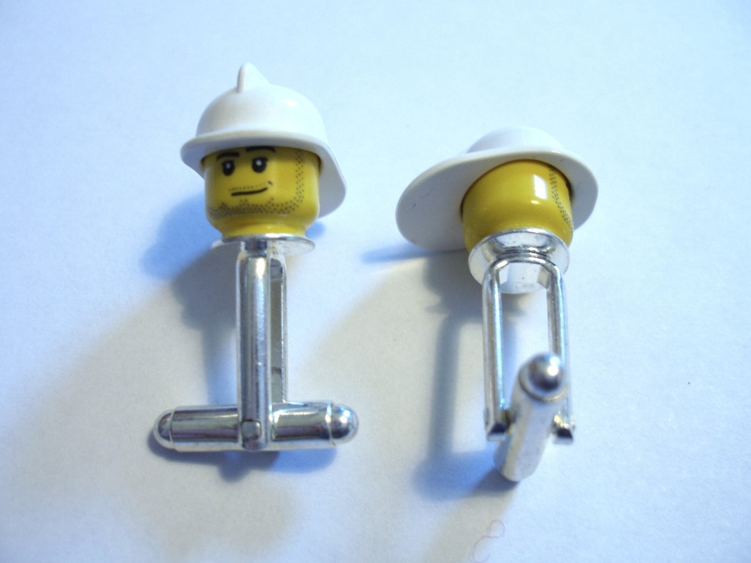 Fireman Hat 3D Cufflinks