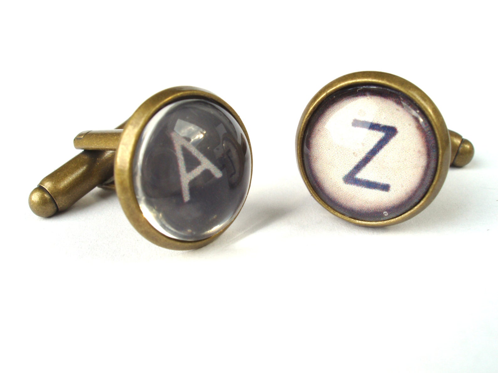 Typewriter Cufflinks Vintage Style Typewriter Key Cufflinks Etsy