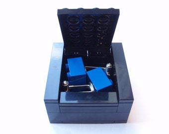 BLACK Cufflinks Gift Display Box Handmade with LEGO(r) bricks cufflinks sold separately grooms cufflinks wedding cufflinks cufflinks