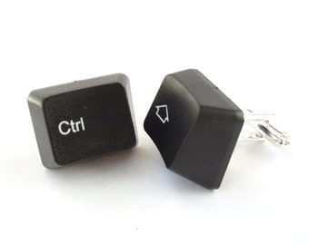 Wedding Cufflinks Handmade form Computer Keyboard Keys Wedding Cufflinks Novelty Cufflinks Silver Plated Cufflinks