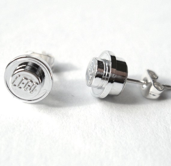 Stud butterfly Earrings Gift Box Made with LEGO bricks Earrings NOT INCLUDED