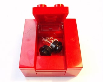 Earrings Gift Display Box Handmade with LEGO(r) bricks earrings sold separately