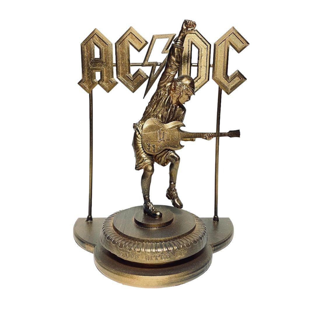 AC/DC Statue Angus Young Stl File - Etsy