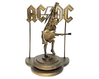 Angus Young Ac Dc Action Figure Statue 3D Print Model Multi Part Stl ...
