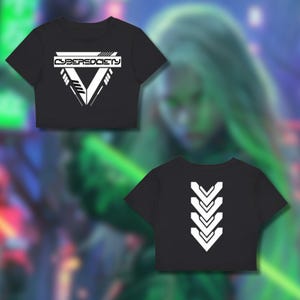 TR1F0RCE - Women&#39;s Fitted Crop Tee | Bodycon T-Shirt