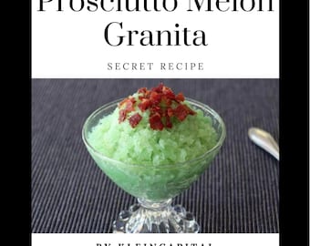 Prosciutto & Melon Granita Recipe | Refreshing Summer Appetizer | Gourmet Italian Starter