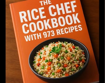 Rice Chef Cookbook | 973 International Recipes (Digital Download)