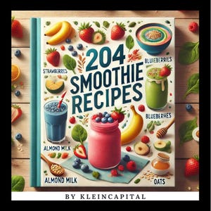 204 Smoothie Recipes: Healthy Cookbook (PDF Pattern)