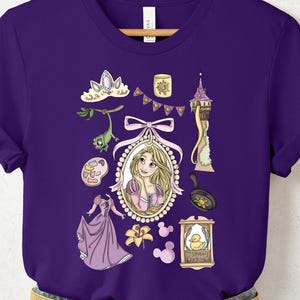 Retro Disney Tangled Rapunzel Shirt, Disney Princess Rapunzel Shirt, Lost Princess sHİRT, Magic Kingdom Shirt, Disney Family Trip Shirt