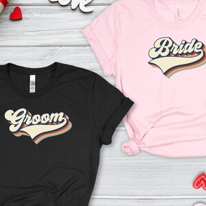 Bride and Groom Shirts, Matching Couple Shirts, Just Married T Shirt, Honeymoon Shirt, Wedding Shirt, Engaged Mr. and Mrs. Shirt