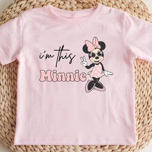 I’m This Minnie Birthday Shirt, Disney Birthday Party Shirt, 2nd Birthday Gift, Disney Birthday Trip, Birthday Princess, 2nd Birthday Shirt