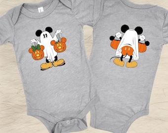 Mickey Halloween Shirt, Disney Mickey Halloween Kids Shirt, Mickey Mouse Halloween Shirt, Halloween Toddler and Babysuit Shirt