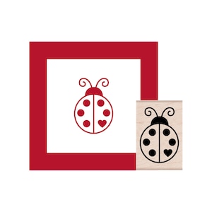 Ladybug Rubber Stamp