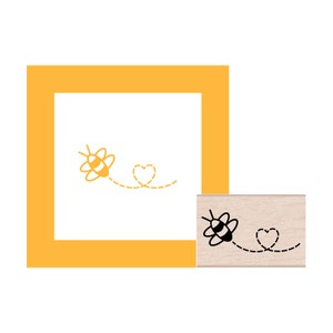 Busy Bee Rubber Stamp image 1