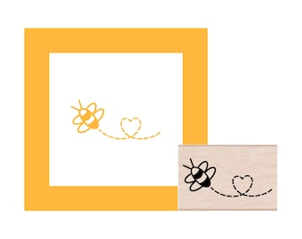 Busy Bee Rubber Stamp