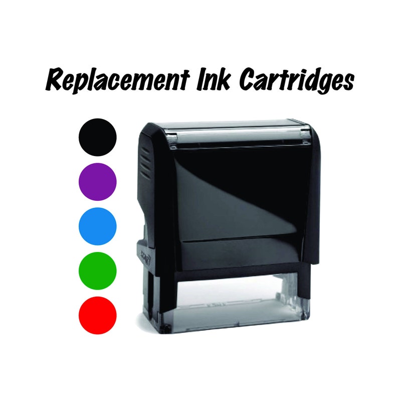 Replacement Ink Cartridge for Your Selfinking Stamp Etsy