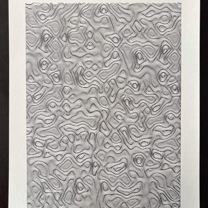 Perlin Noise Ink Bot Drawing