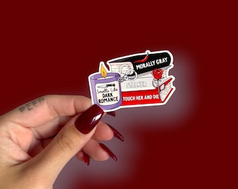 Dark romance kindle sticker