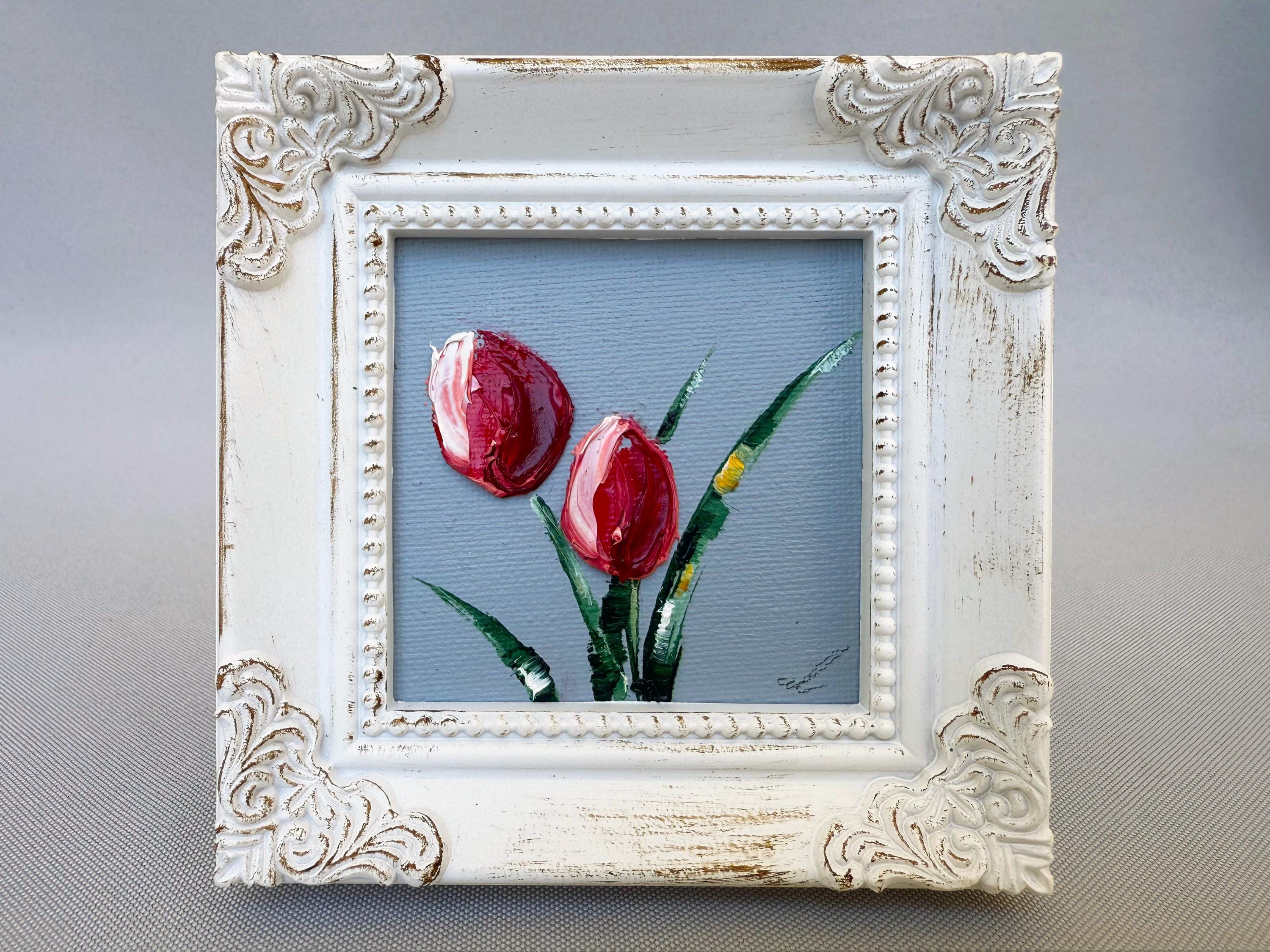 油絵 赤いチューリップ 500x0.jpg