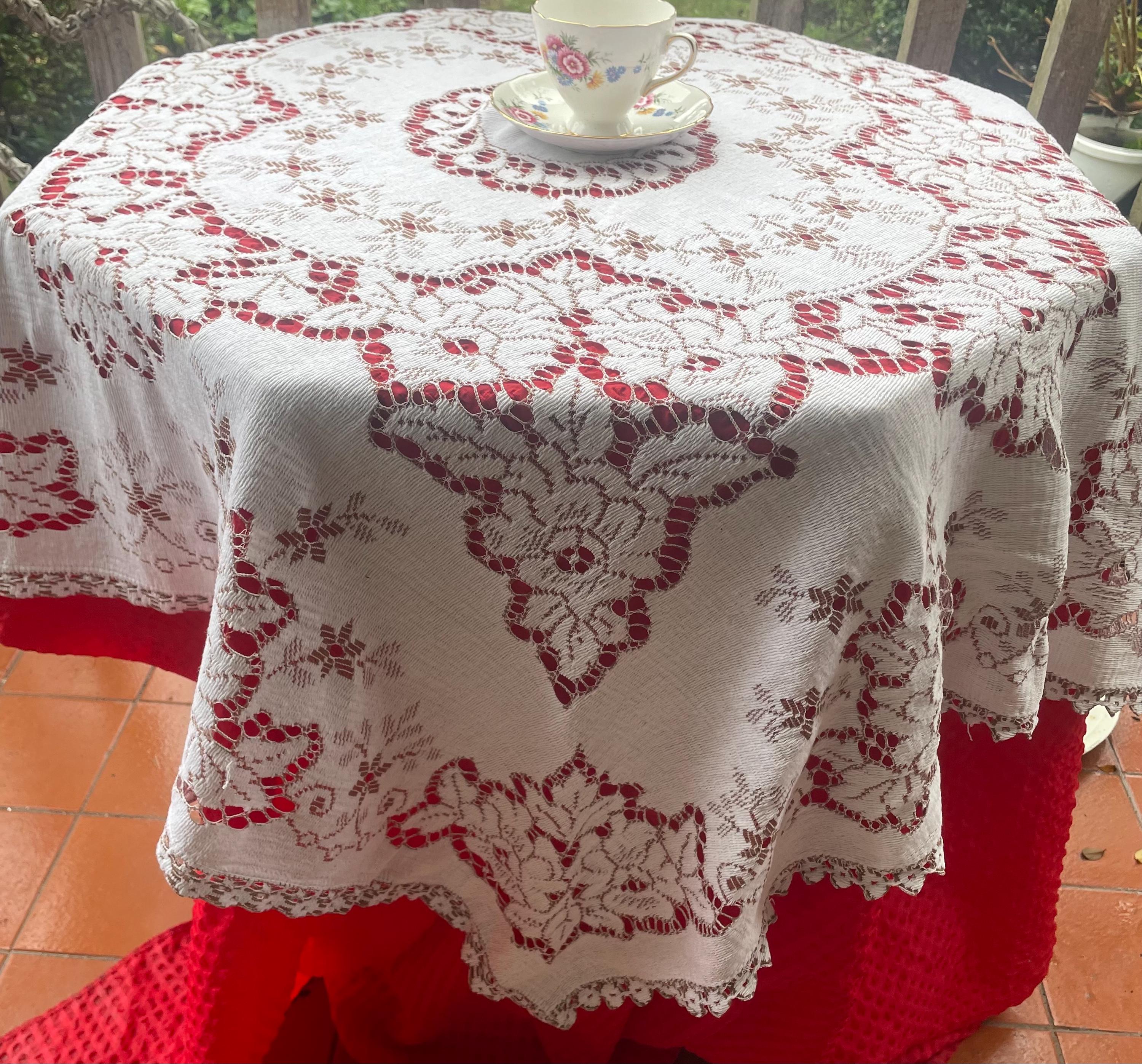 Nottingham lace tablecloth - Etsy 日本