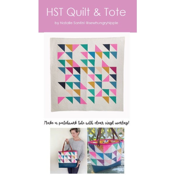 HST Quilt & Tote PDF pattern