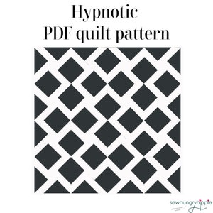Hypnotic Quilt PDF pattern