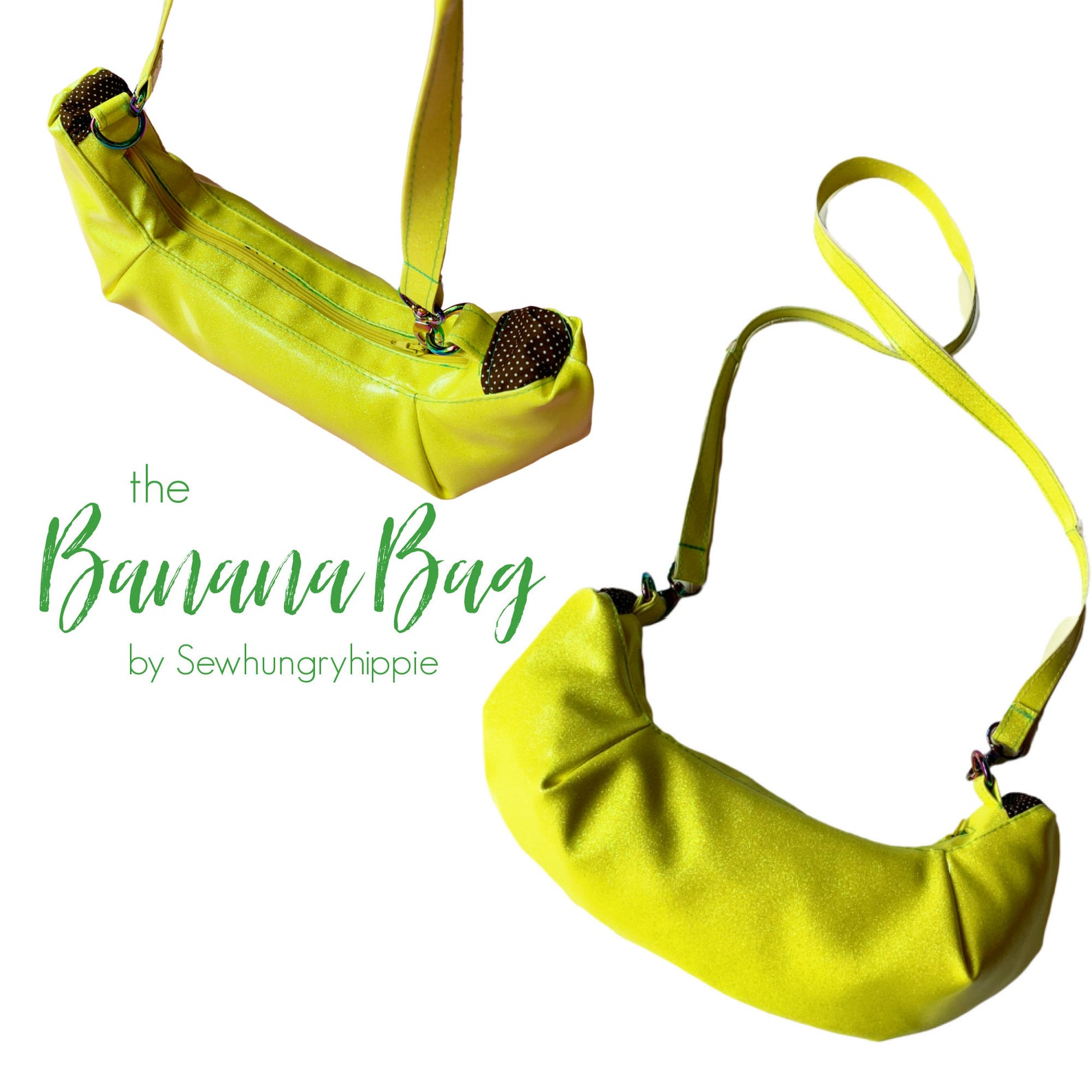 Banana Bag PRINTED BOOKLET sewing pattern SewHungryhippie Etsy