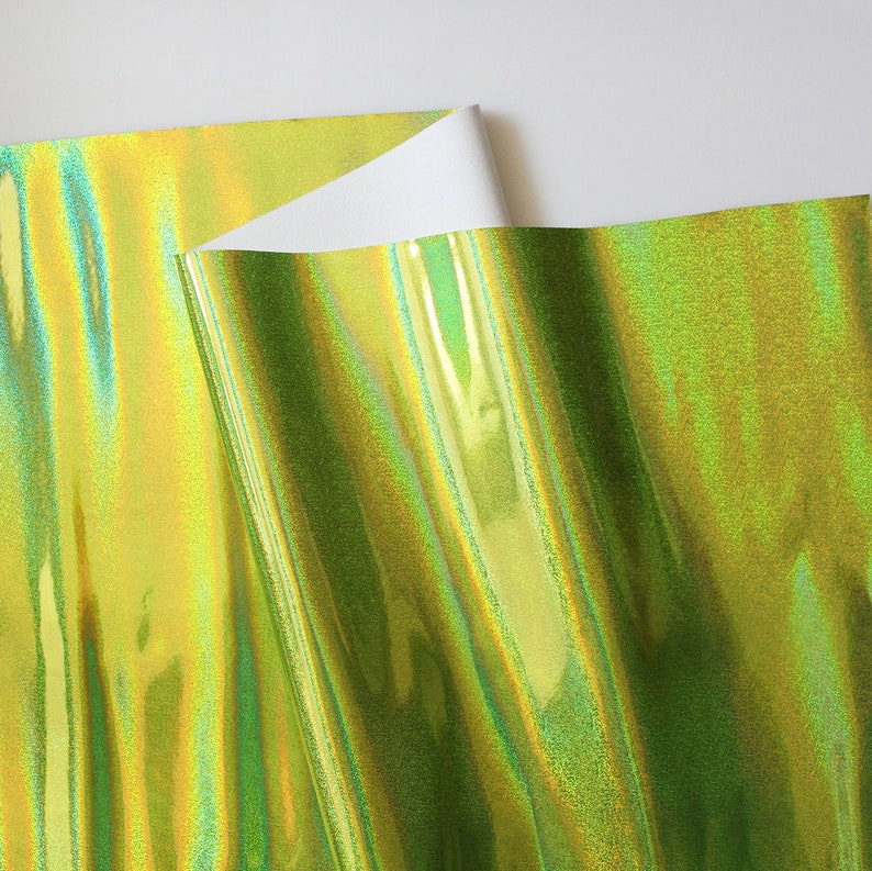 Lime green Glitter Vinyl / Lime Green Vinyl / glitter vinyl / | Etsy