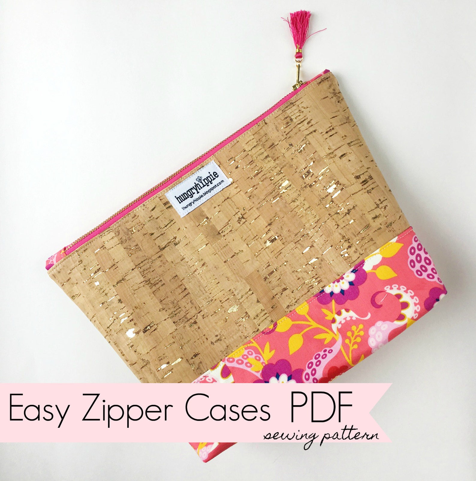 Easy Zipper Cases PDF Sewing Pattern With Video Etsy