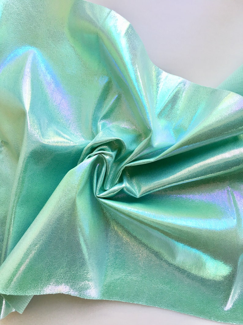 Sea Foam / Mint Green Metallic Vinyl / Soft Vinyl / Sewing Etsy
