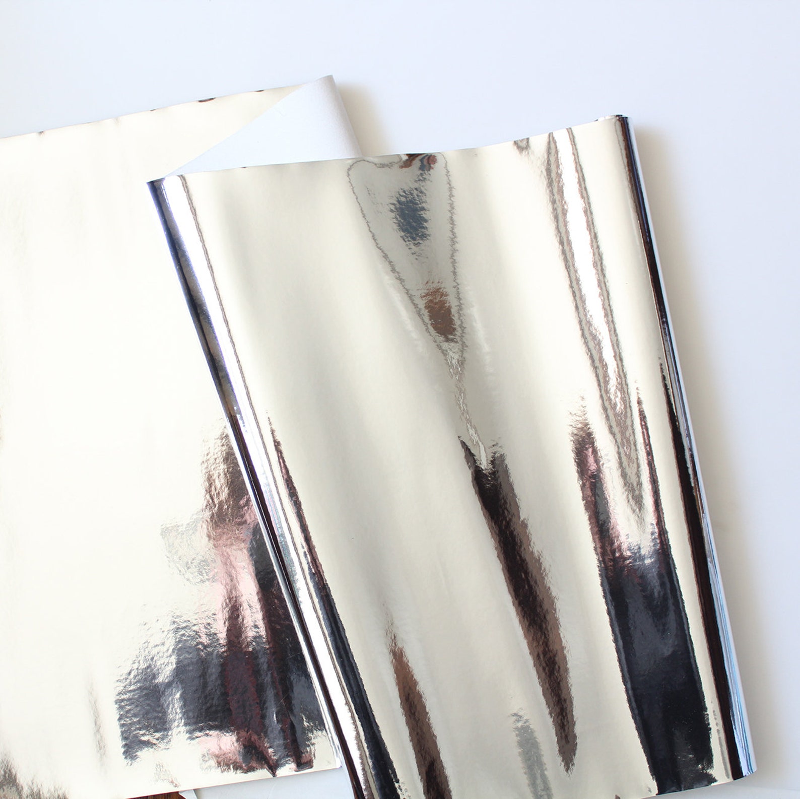 Silver Mirror Reflection Vinyl / mirror vinyl / sewing vinyl Etsy