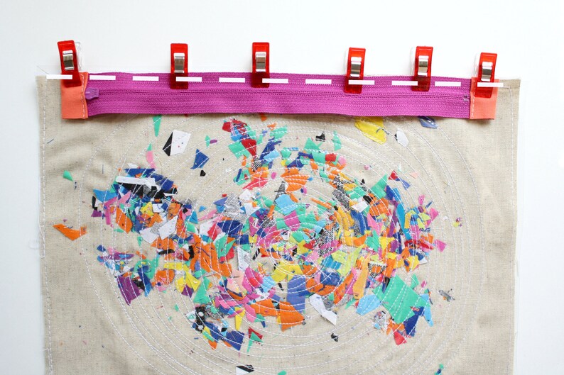 Confetti Case / Vinyl Zipper Case PDF Download / zipper case Etsy