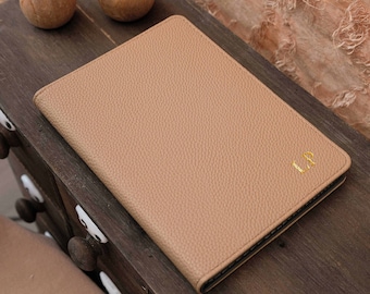 Dark Brown Crocodile Print Leather Kindle Case, Kindle Paperwhite 12th 7" Cover, Personalized All New Kindle 11th 12th Paperwhite1/2/3 Case