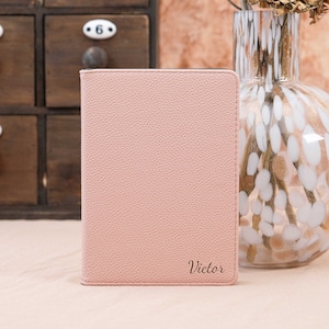 Étui pour Kindle en cuir végétalien rose, étui de voyage, étui pour Kindle paperwhite 7 pouces, étui Kindle paperwhite pour Kindle, couverture paperwhite kindle 12e